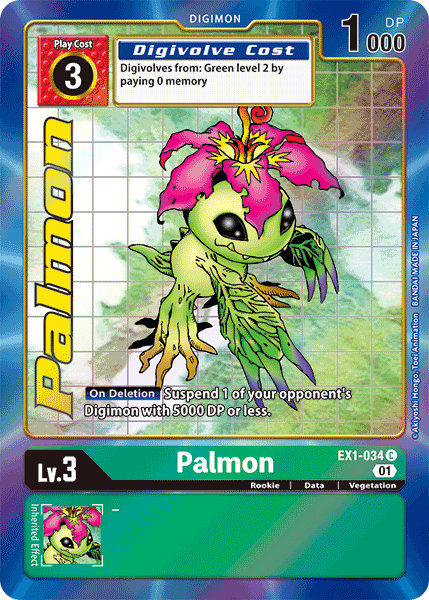 Palmon [EX1-034] (Alternate Art) [Classic Collection] | Cracking-Singles