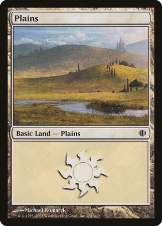 Plains (231) [Shards of Alara] | Cracking-Singles