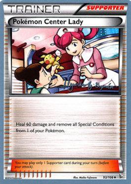 Pokemon Center Lady (93/106) (Primal Groudon - Alejandro Ng-Guzman) [World Championships 2015] | Cracking-Singles