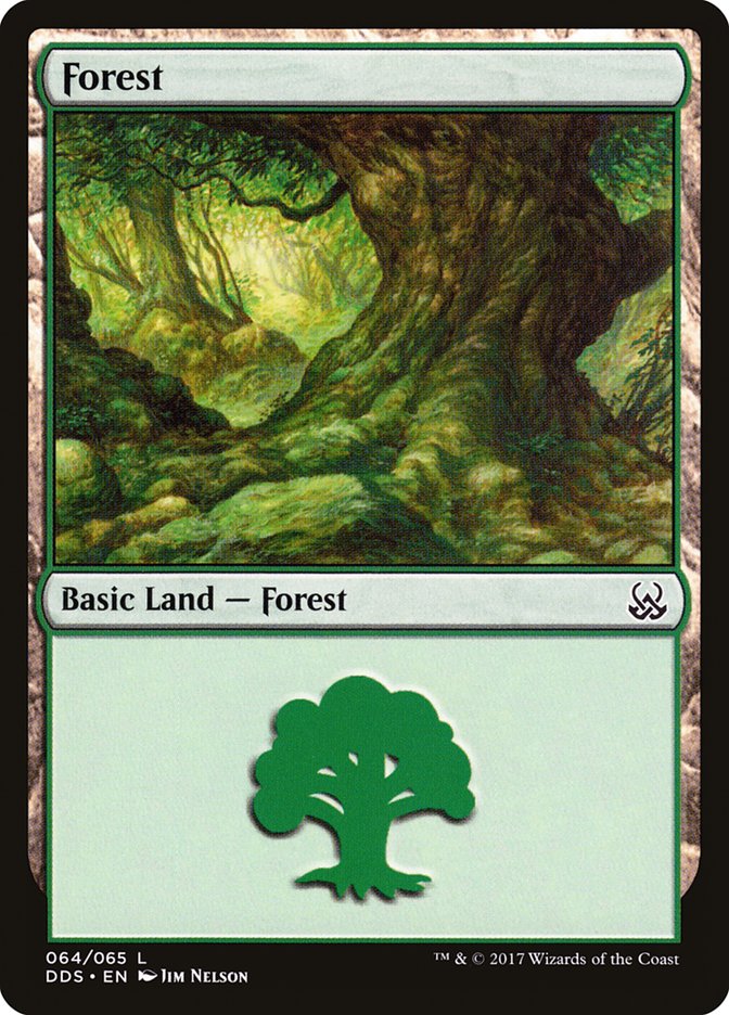 Forest (64) [Duel Decks: Mind vs. Might] | Cracking-Singles