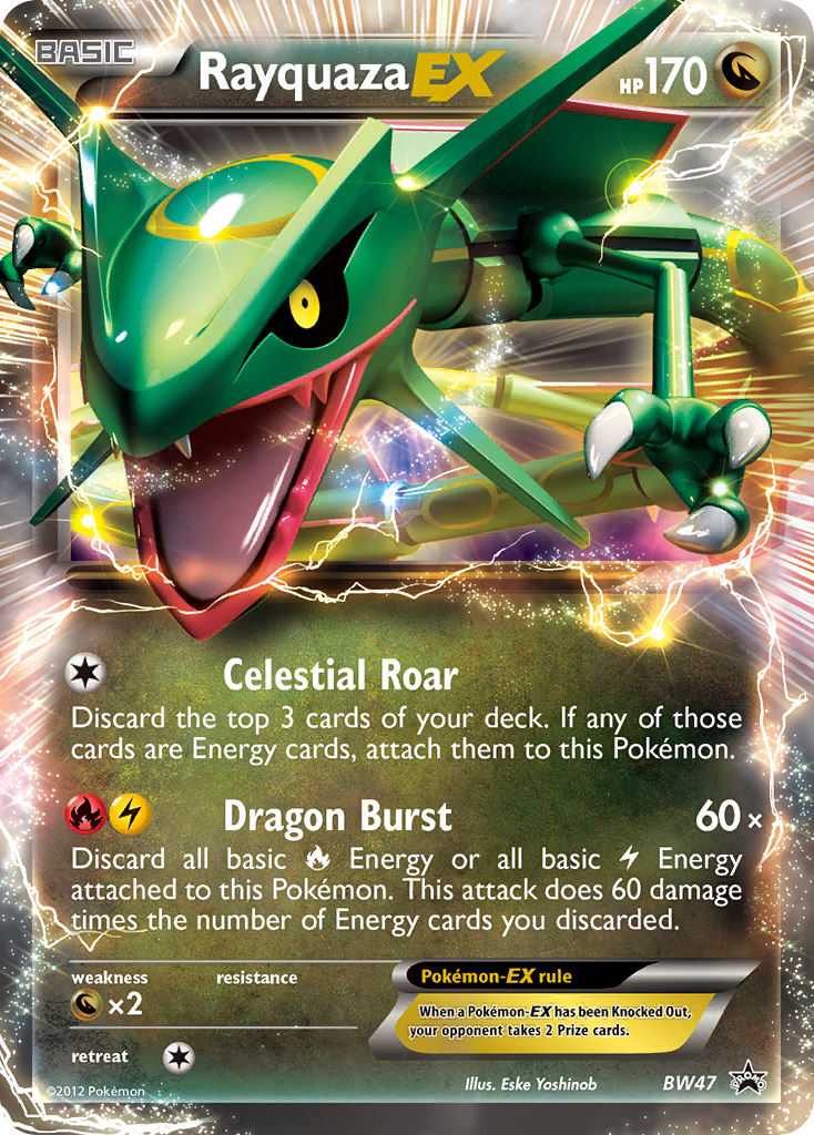 Rayquaza EX (BW47) [Black & White: Black Star Promos] | Cracking-Singles