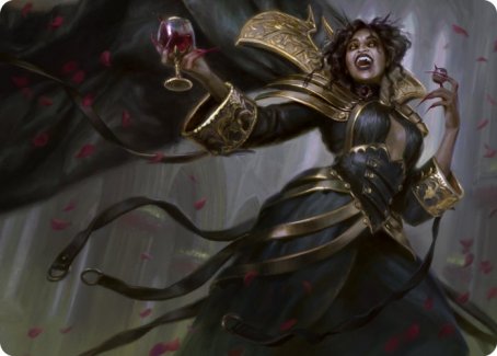 Bloodcrazed Socialite Art Card [Innistrad: Crimson Vow Art Series] | Cracking-Singles