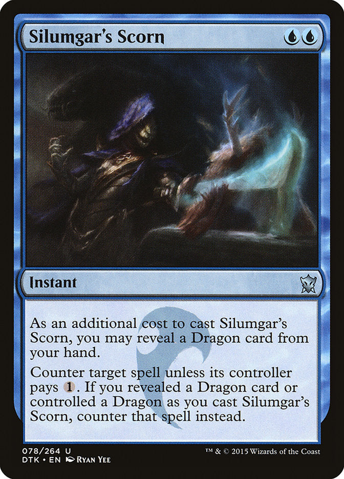 Silumgar's Scorn [Dragons of Tarkir] | Cracking-Singles