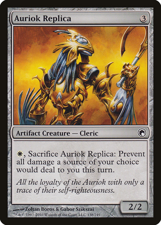 Auriok Replica [Scars of Mirrodin] | Cracking-Singles