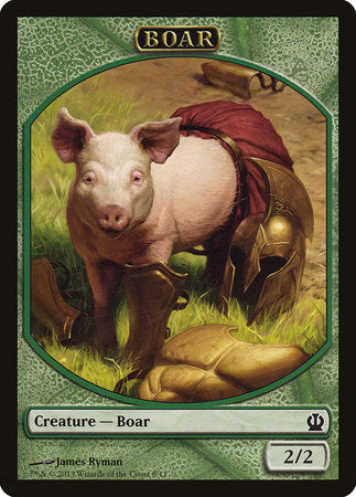 Boar Token [Theros Tokens] | Cracking-Singles