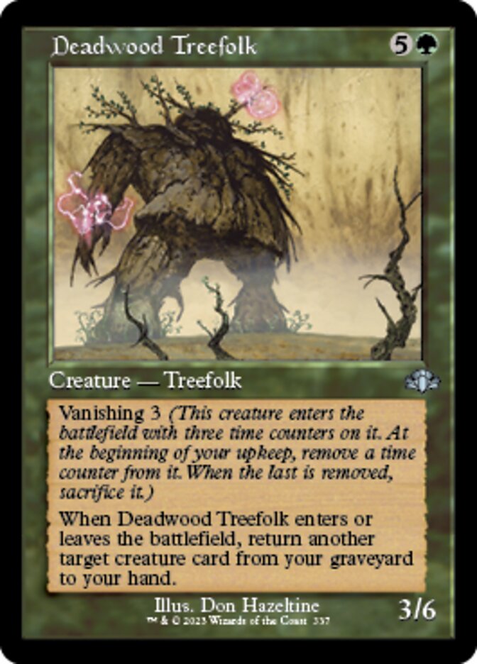 Deadwood Treefolk (Retro) [Dominaria Remastered] | Cracking-Singles