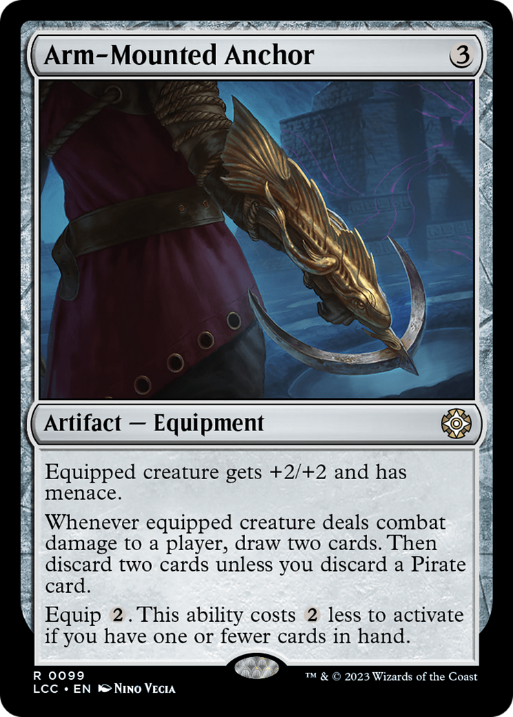 Arm-Mounted Anchor [The Lost Caverns of Ixalan Commander] | Cracking-Singles