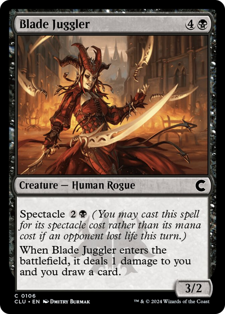 Blade Juggler [Ravnica: Clue Edition] | Cracking-Singles