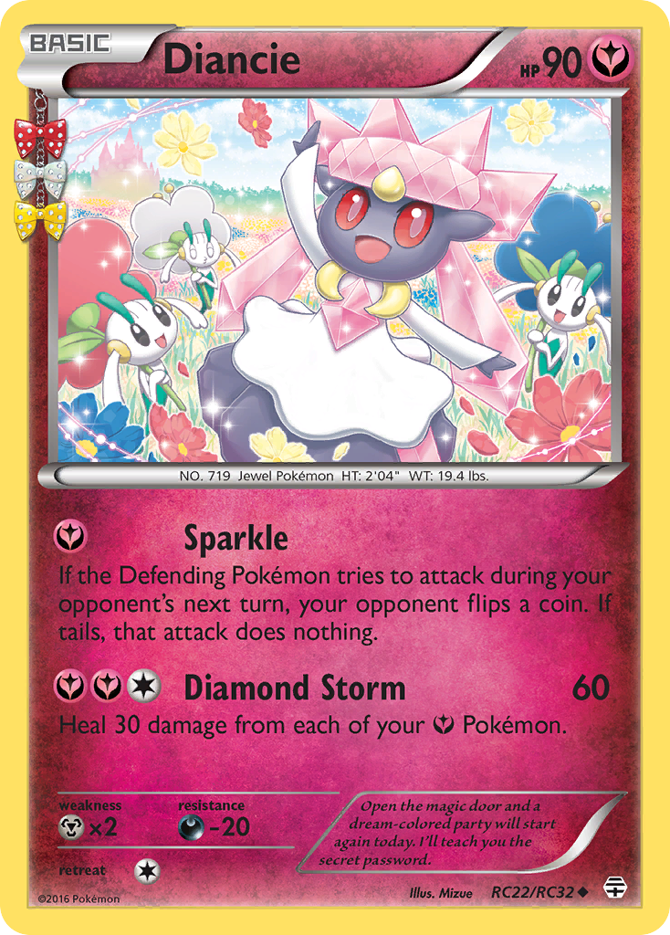 Diancie (RC22/RC32) [XY: Generations] | Cracking-Singles