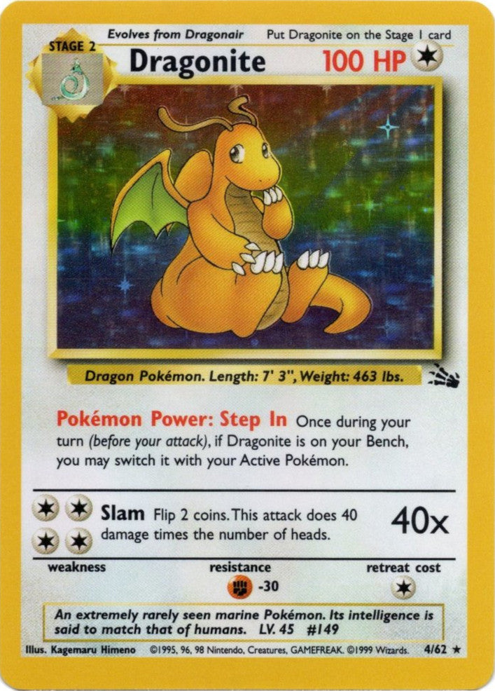 Dragonite (4/62) [Fossil Unlimited] | Cracking-Singles