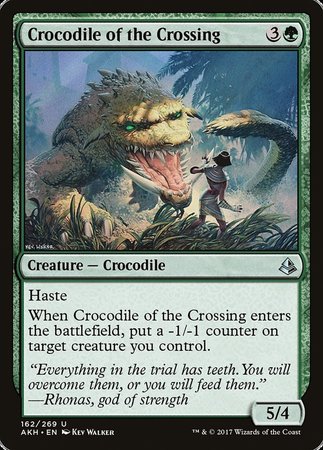 Crocodile of the Crossing [Amonkhet] | Cracking-Singles