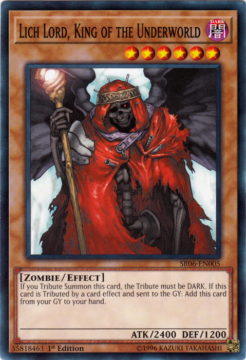 Lich Lord, King of the Underworld [SR06-EN005] Common | Cracking-Singles