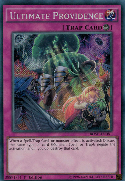 Ultimate Providence [BOSH-EN081] Secret Rare | Cracking-Singles