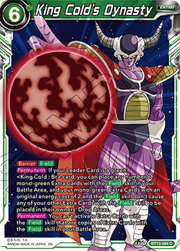 King Cold's Dynasty (Common) [BT13-084] | Cracking-Singles