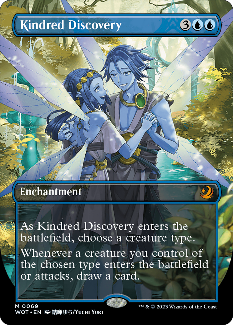 Kindred Discovery (Anime Borderless) [Wilds of Eldraine: Enchanting Tales] | Cracking-Singles