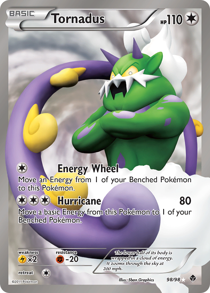 Tornadus (98/98) [Black & White: Emerging Powers] | Cracking-Singles