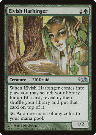 Elvish Harbinger [Duel Decks: Elves vs. Goblins] | Cracking-Singles