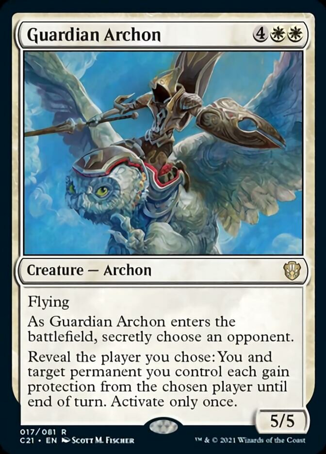 Guardian Archon [Commander 2021] | Cracking-Singles