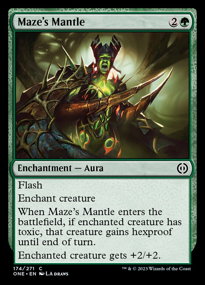 Maze's Mantle [Phyrexia: All Will Be One] | Cracking-Singles