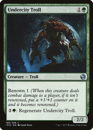 Undercity Troll [Iconic Masters] | Cracking-Singles