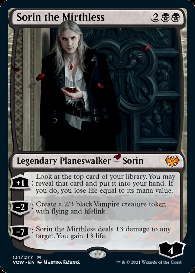 Sorin the Mirthless [Innistrad: Crimson Vow] | Cracking-Singles