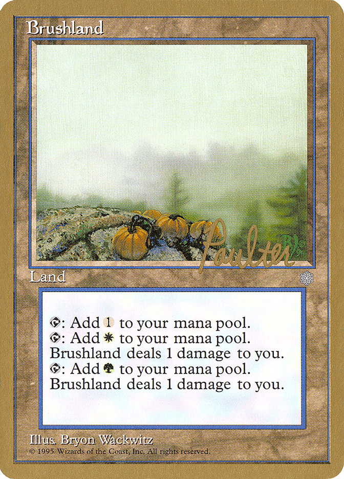 Brushland (Preston Poulter) [Pro Tour Collector Set] | Cracking-Singles