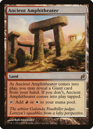 Ancient Amphitheater [Lorwyn] | Cracking-Singles