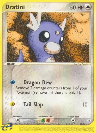 Dratini (26/97) [EX: Dragon] | Cracking-Singles