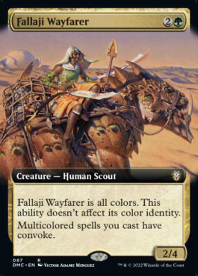 Fallaji Wayfarer (Extended Art) [Dominaria United Commander] | Cracking-Singles