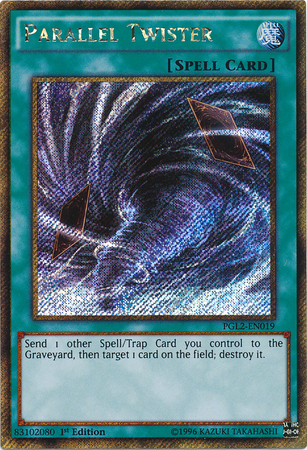 Parallel Twister [PGL2-EN019] Gold Secret Rare | Cracking-Singles