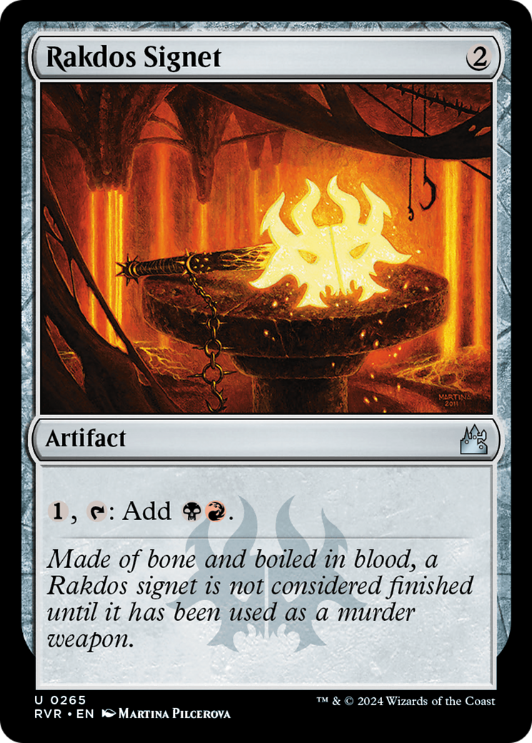 Rakdos Signet [Ravnica Remastered] | Cracking-Singles