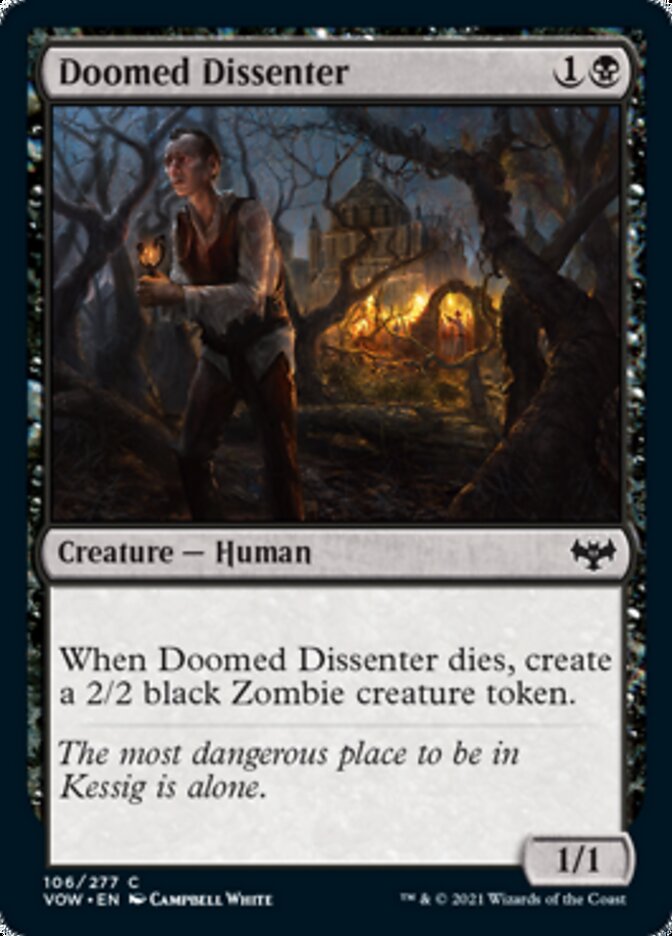 Doomed Dissenter [Innistrad: Crimson Vow] | Cracking-Singles