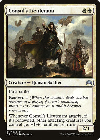 Consul's Lieutenant [Magic Origins] | Cracking-Singles