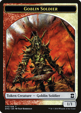 Goblin Soldier Token [Eternal Masters Tokens] | Cracking-Singles