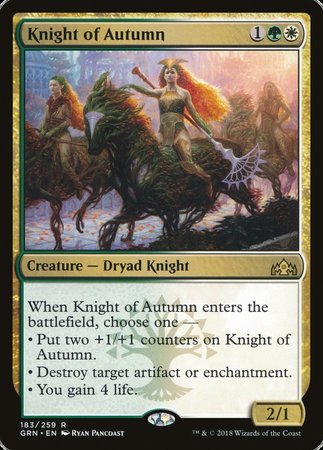 Knight of Autumn [Guilds of Ravnica] | Cracking-Singles