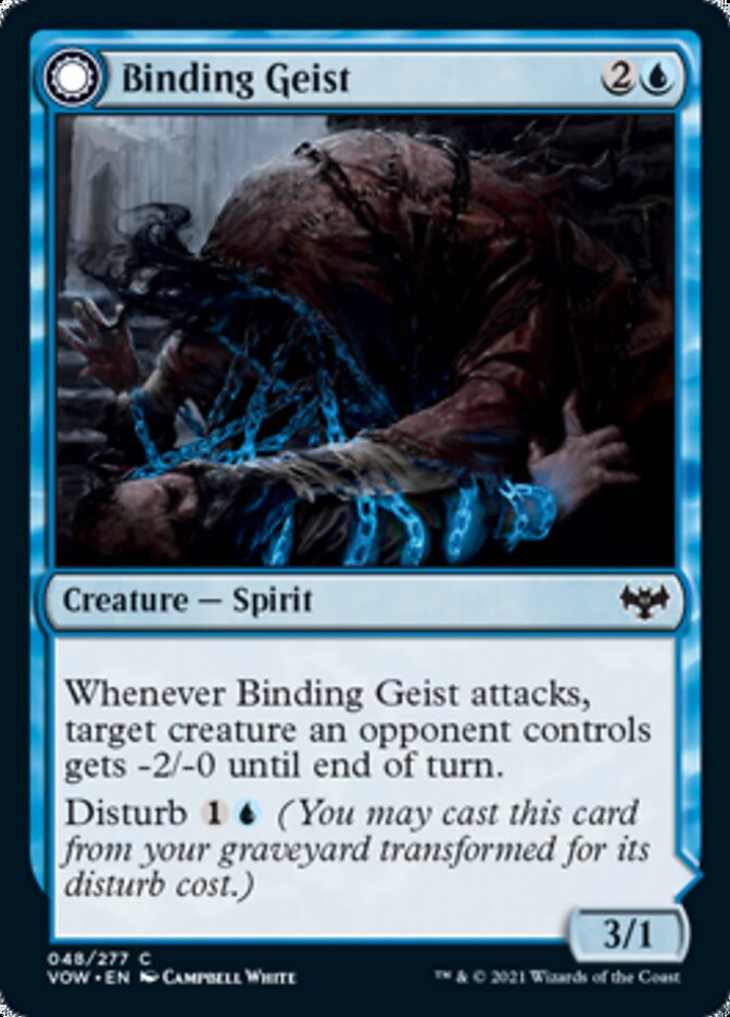 Binding Geist // Spectral Binding [Innistrad: Crimson Vow] | Cracking-Singles