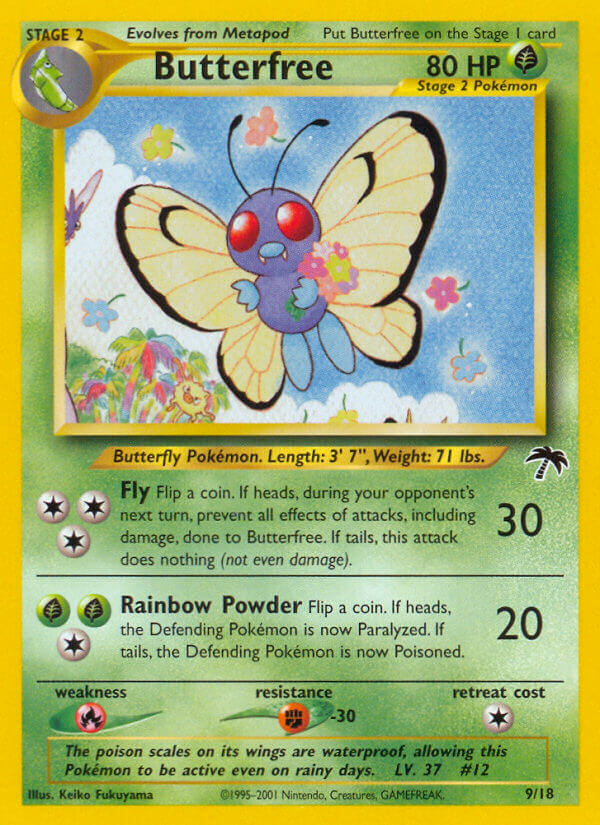 Butterfree (9/18) [Southern Islands] | Cracking-Singles