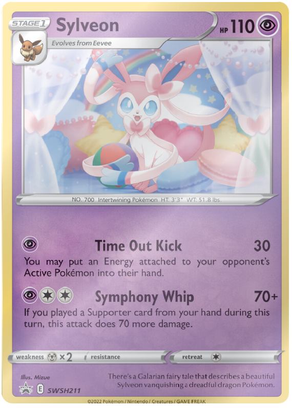 Sylveon (SWSH211) [Sword & Shield: Black Star Promos] | Cracking-Singles