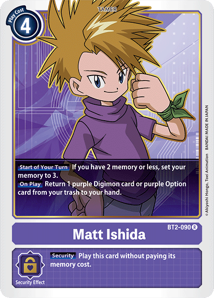 Matt Ishida [BT2-090] [Release Special Booster Ver.1.0] | Cracking-Singles