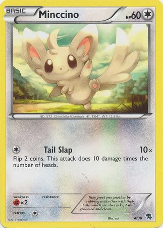 Minccino (4/30) [Black & White: Trainer Kit - Zoroark] | Cracking-Singles