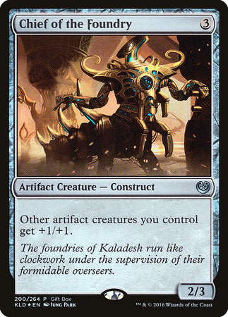 Chief of the Foundry [Kaladesh Promos] | Cracking-Singles