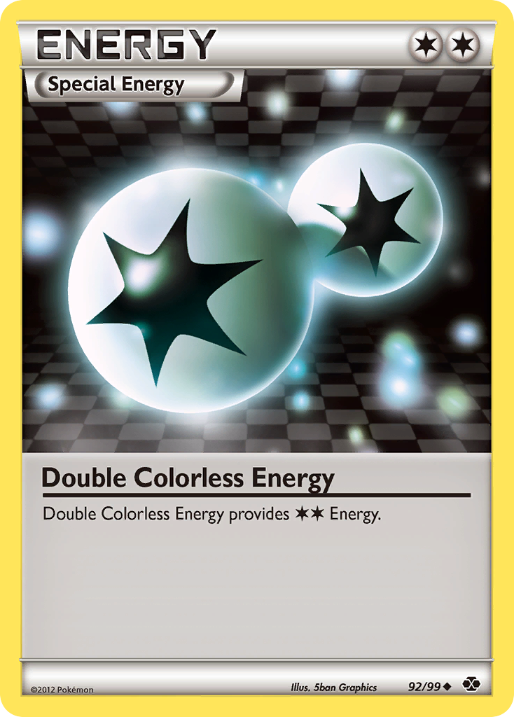 Double Colorless Energy (92/99) [Black & White: Next Destinies] | Cracking-Singles