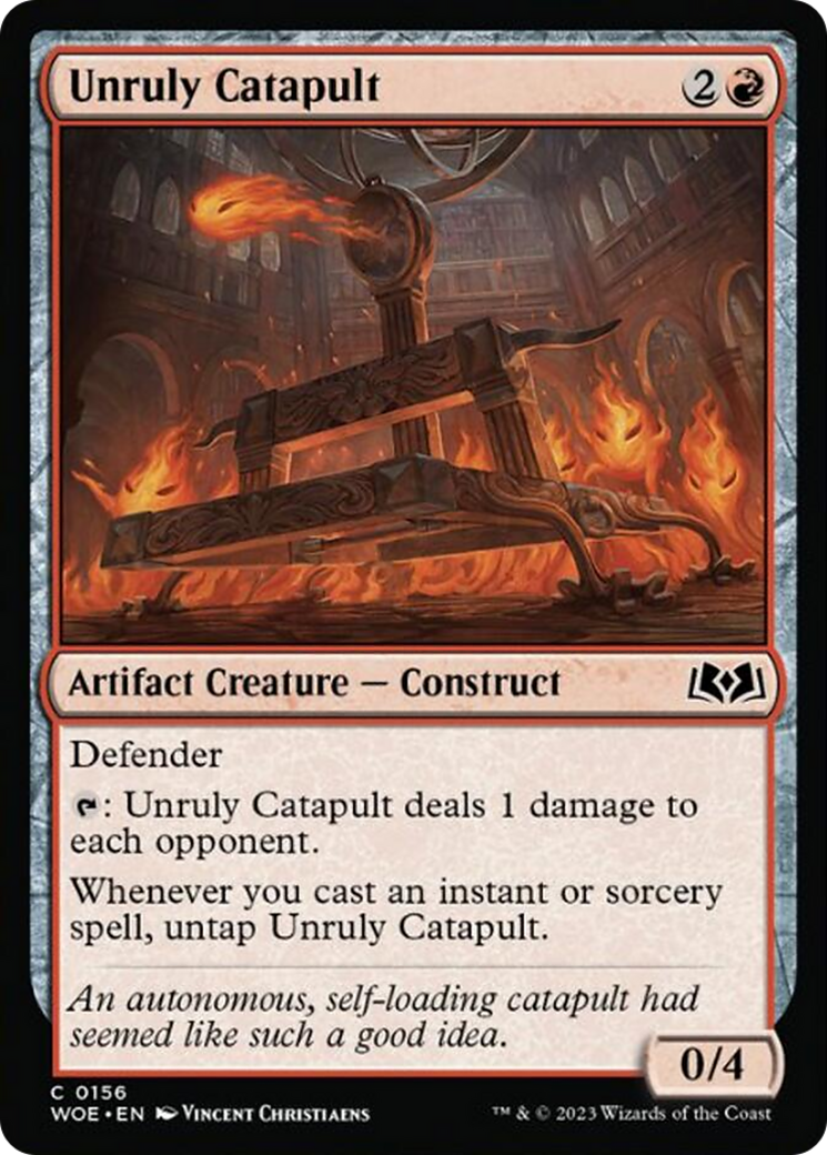 Unruly Catapult [Wilds of Eldraine] | Cracking-Singles