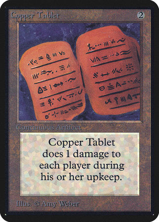 Copper Tablet [Limited Edition Alpha] | Cracking-Singles