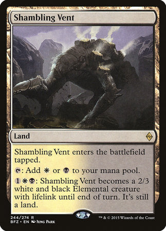 Shambling Vent [Battle for Zendikar] | Cracking-Singles