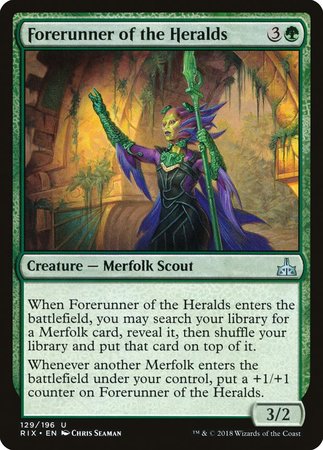 Forerunner of the Heralds [Rivals of Ixalan] | Cracking-Singles