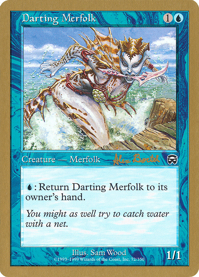 Darting Merfolk (Alex Borteh) [World Championship Decks 2001] | Cracking-Singles