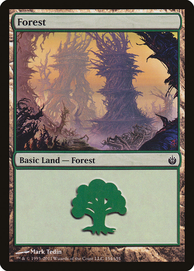 Forest [Mirrodin Besieged] | Cracking-Singles