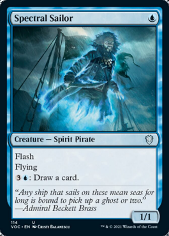 Spectral Sailor [Innistrad: Crimson Vow Commander] | Cracking-Singles