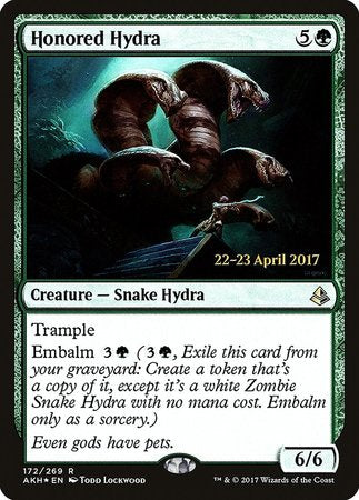 Honored Hydra [Amonkhet Prerelease Promos] | Cracking-Singles